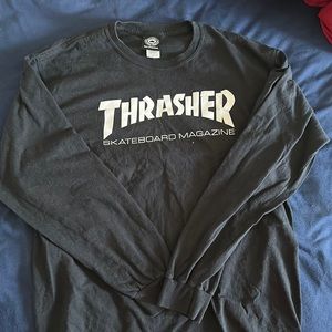 Black thrasher long sleeve